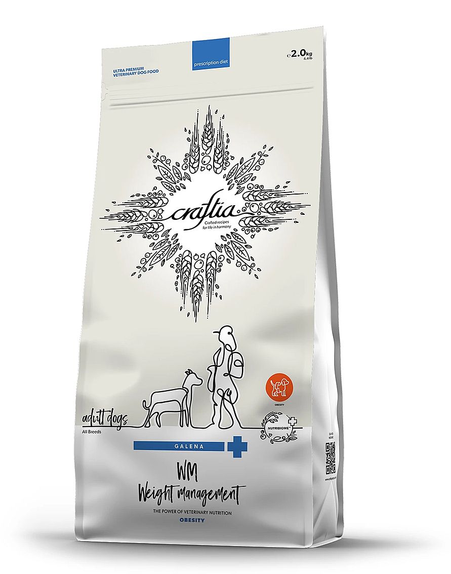 CRAFTIA GALENA Weight Management Adult Dog All Breeds 2 kg pre psov so sklonom k nadváhe