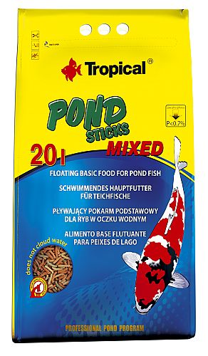Tropical POND STICKS MIXED 20L/1600g