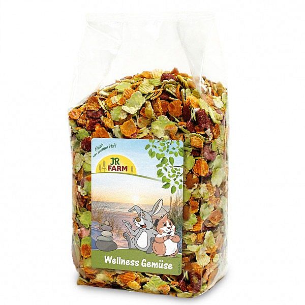 JR FARM zeleninové vločky pre hlodavce 600g