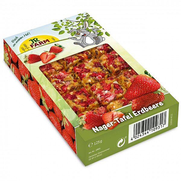 JR FARM jahodová tablička 125g