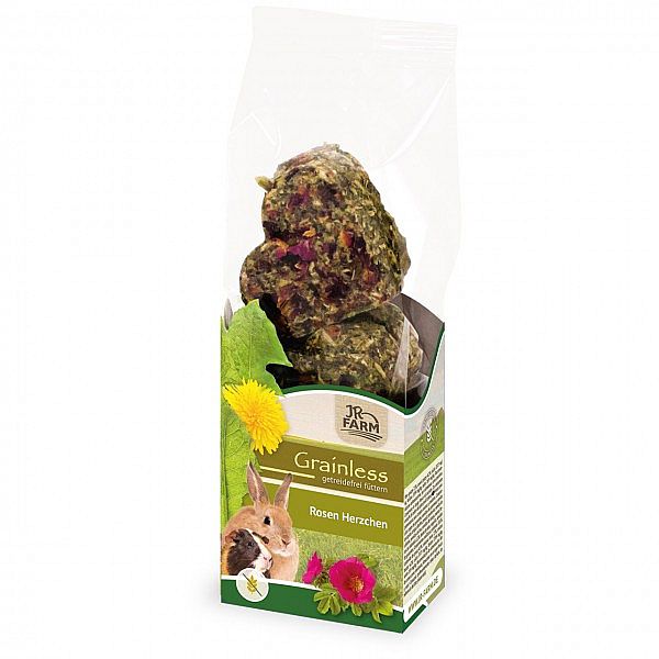 JR Grainless ružové srdiecka 105g