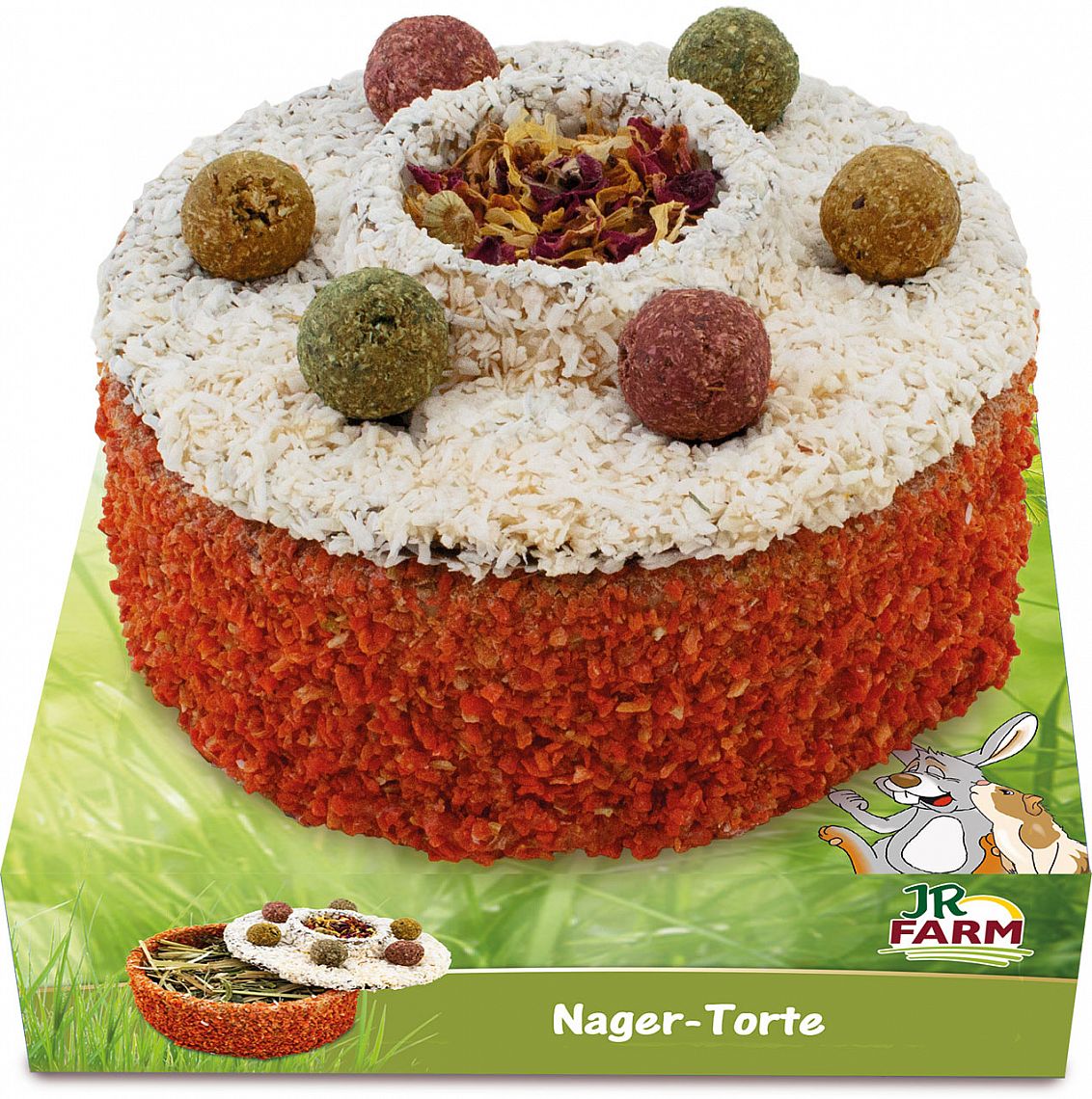 JR FARM Torta pre hlodavce 200g