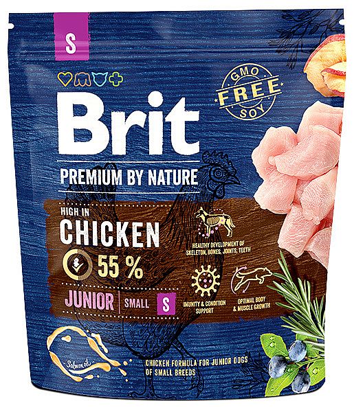 BRIT NATURE JUNIOR S 1kg