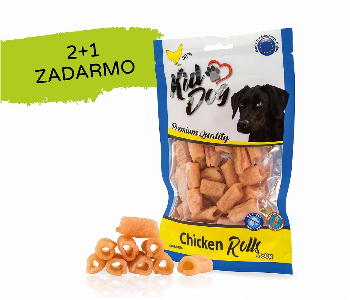 KD kuracie trubičky 80g