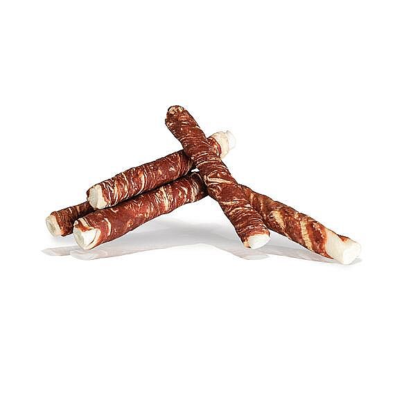 KidDog BUFFET hovädzí steak na byvolom špalíku – žuvacia maškrta 1 ks, 16 mm/13 cm