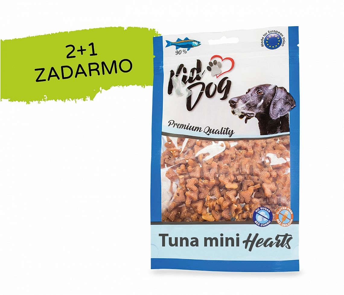 KD Tuniakové mini srdiečka 70g