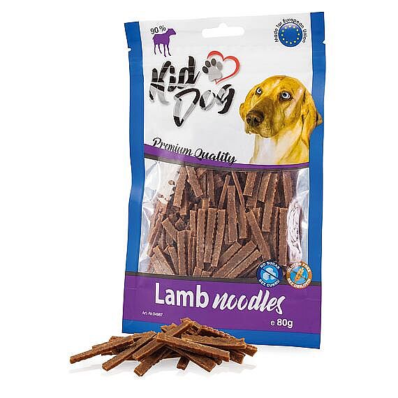 KD mäsové rezance jahňacie 80g