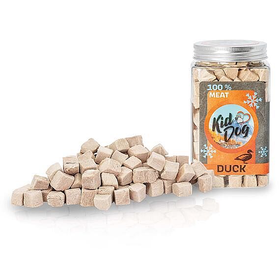 KD SUPER PREMIUM 100% kačka kocky 75 g DÓZA 2 + 1
