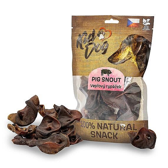 KidDog 100 % Natural Snack bravcový rypácik – prírodná žuvacia maškrta 200 g