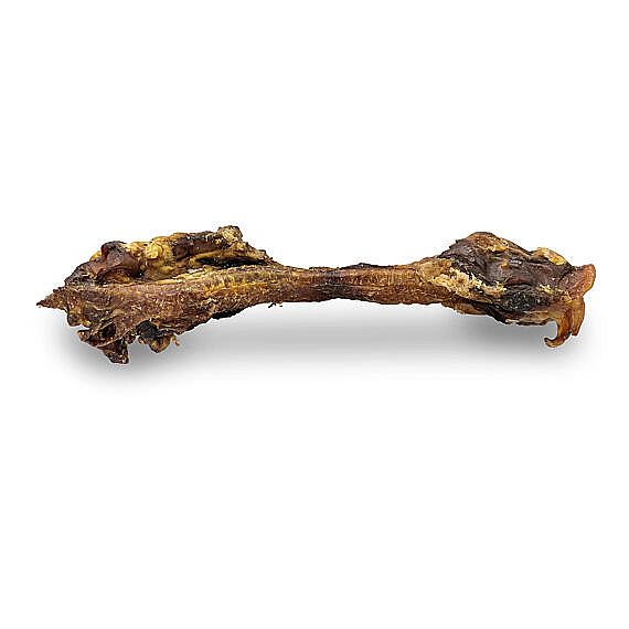 KidDog 100 % Natural Snack bravcová priedušnica s hrtanom – prírodná žuvacia maškrta 27 – 29 cm/80 – 100 g volná