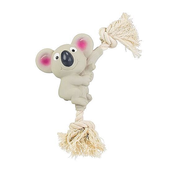 HHD Koala na bavlnenom lane so zvukom 10/24 cm, latex