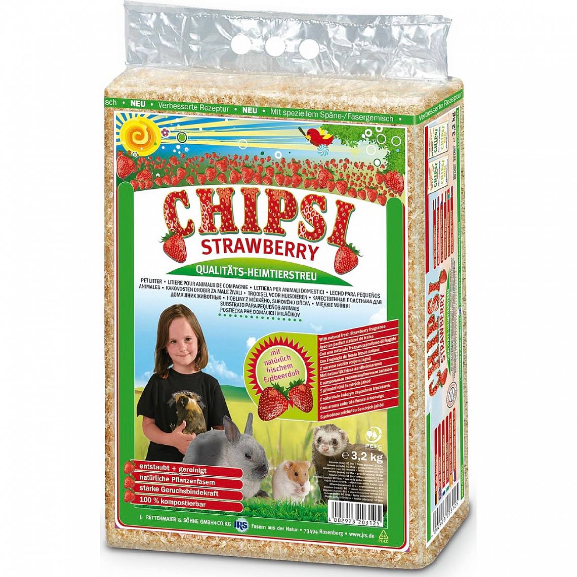 Chipsi - strawberry 15L 1kg