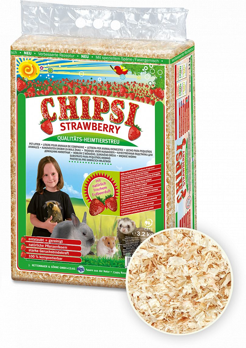 Chipsi - strawberry 60L 3.2kg