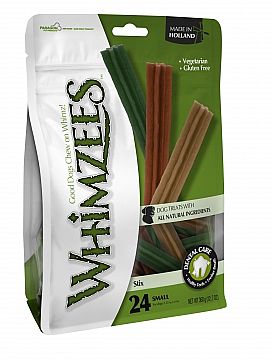 WHIMZEES Tyčinka S 11,9cm/15g/ - 24+4ks Dental Snack