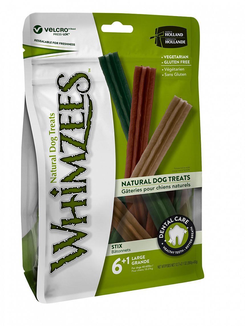 WHIMZEES Tyčinka L 17,8cm/60g/ - 6+1ks Dental Snack