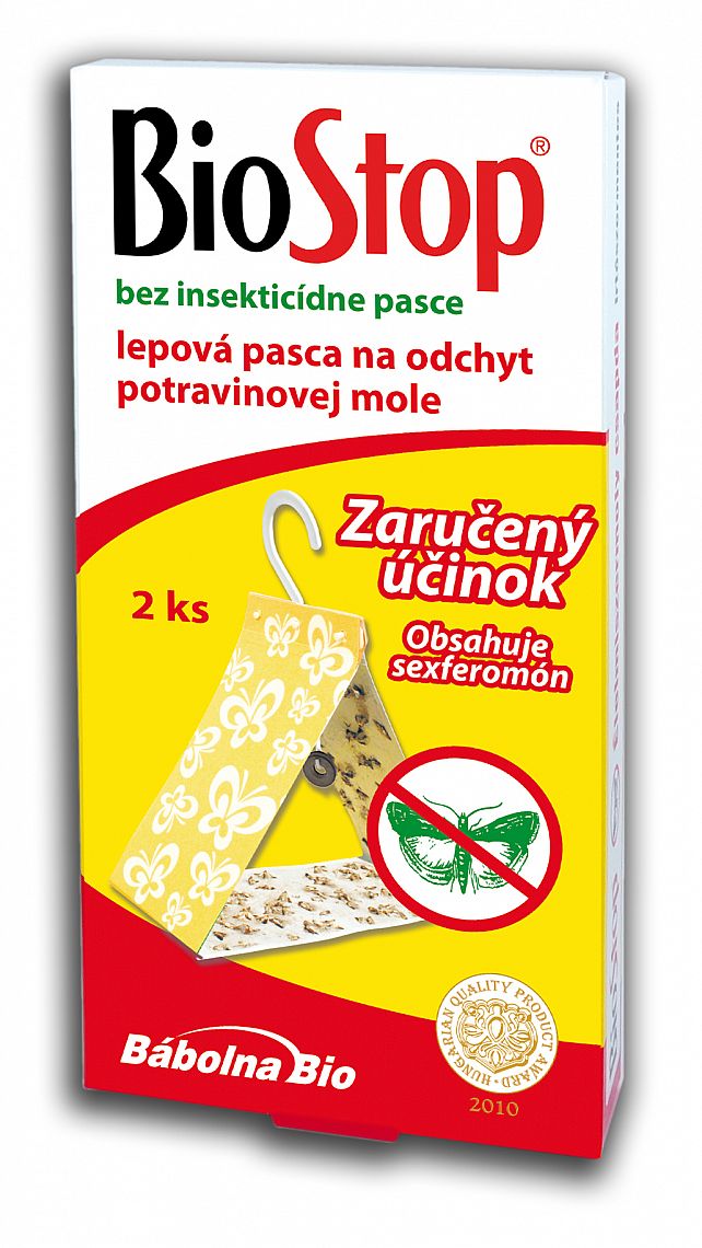 BioStop lep na potravinové mole 2ks/ bal