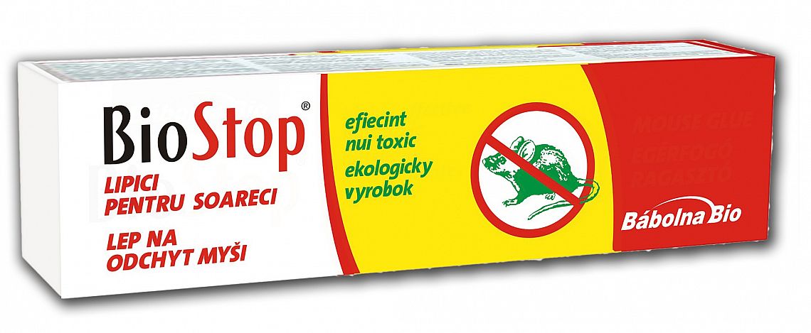BioStop lepidlo na myši a lezúci hmyz 135g