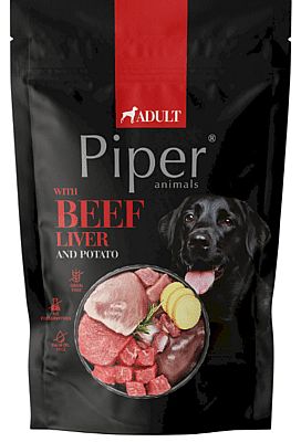 PIPER kapsička pre psov s hovädzou pečienkou a zemiakmi 500 g