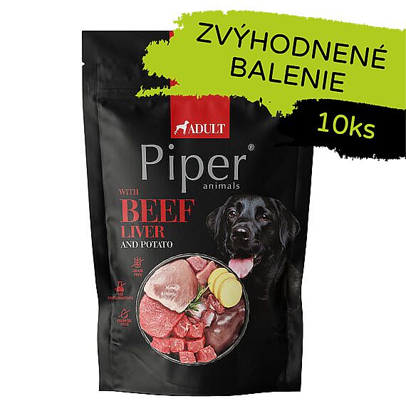 PIPER s hovädzou pecenou a zemiakmi 10 × 500 g