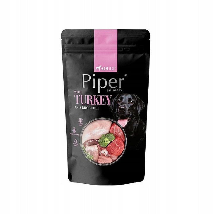 PIPER kapsička pre psov s morkou a brokolicou 150 g