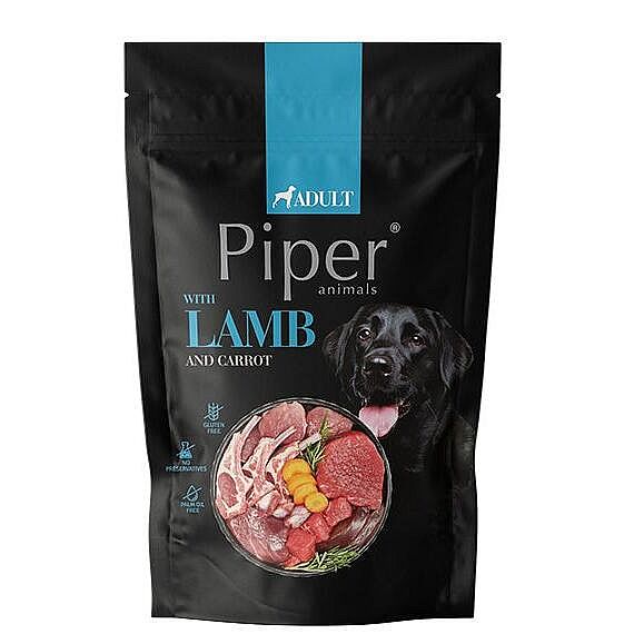 PIPER kapsička pre psov s jahňacím a mrkvou 500 g