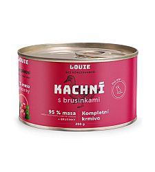 Konzerva LOUIE kačacie s brusnicami 200g pre psov