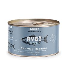 Konzerva LOUIE ryba s ryžou 200g pre psov