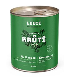 Konzerva LOUIE morka s ryžou 800g pre psov