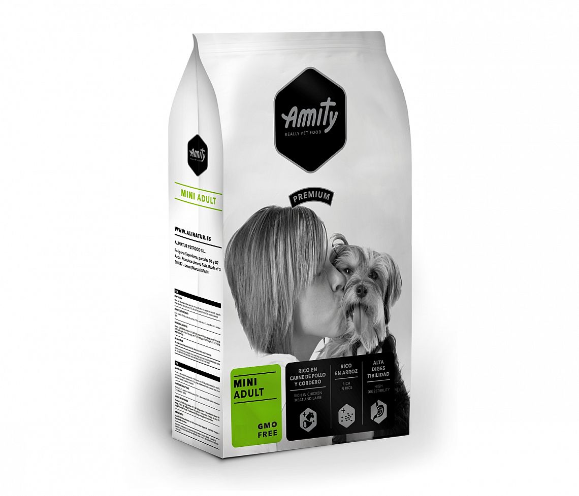 Amity Premium Adult Mini 2 kg – pre dospelé psy malých plemien