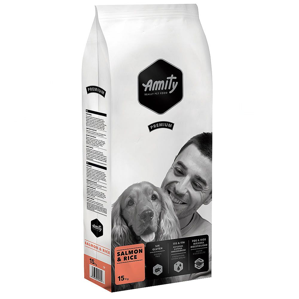 Amity Premium Salmon and Rice 15kg