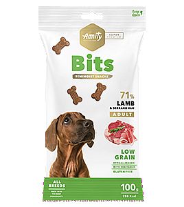 Amity Super Premium Bits Lamb 100 g maškrta