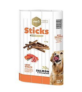 Amity Super Premium Sticks Salmon 8 × 12 g maškrta