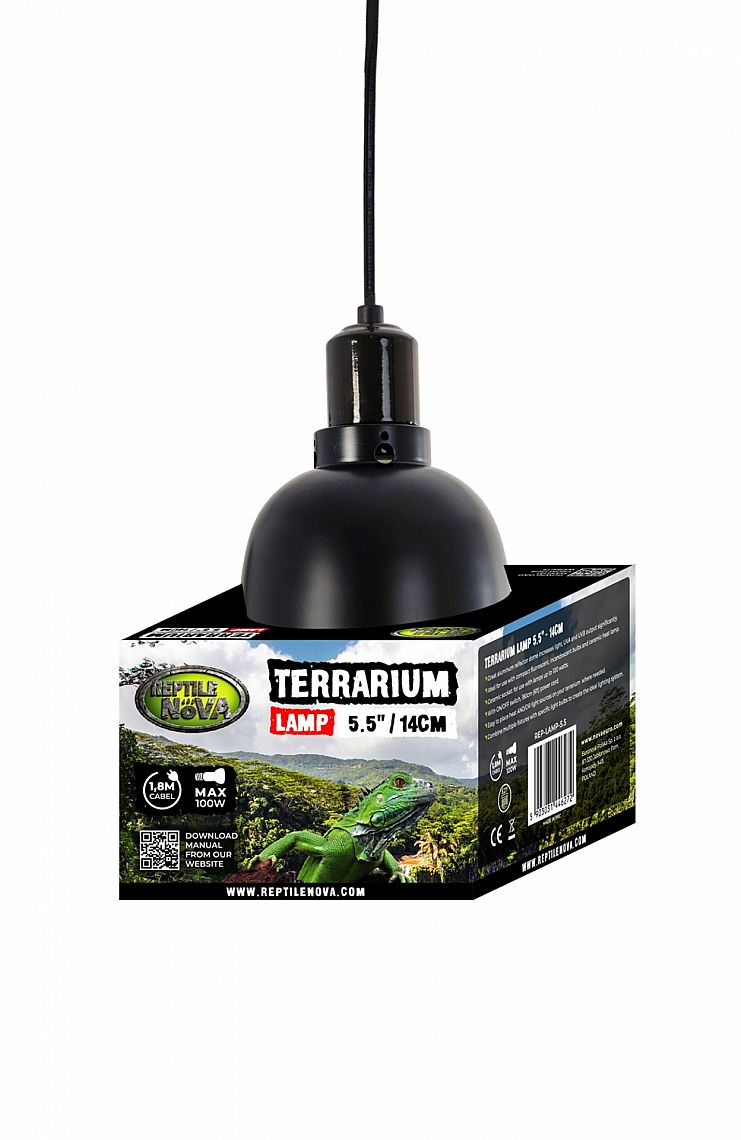 REPTILE NOVA teráriová lampa 5.5 do 100W