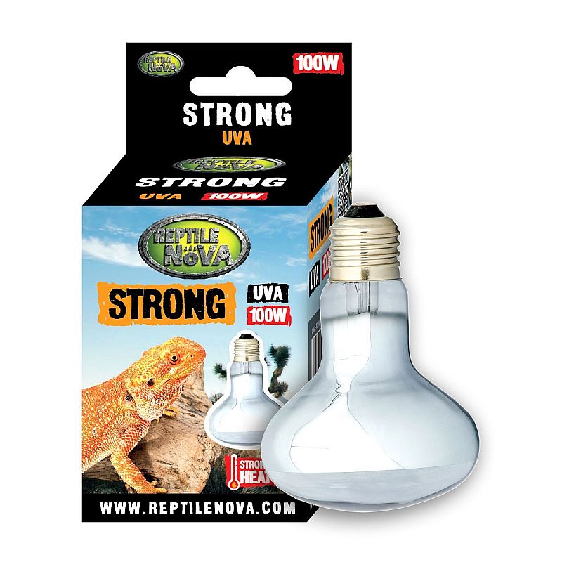 REPTILE NOVA žiarovka UVA  STRONG HEAT 100W