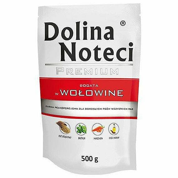 Dolina Noteci Premium kapsička s hovädzím mäsom 500 g