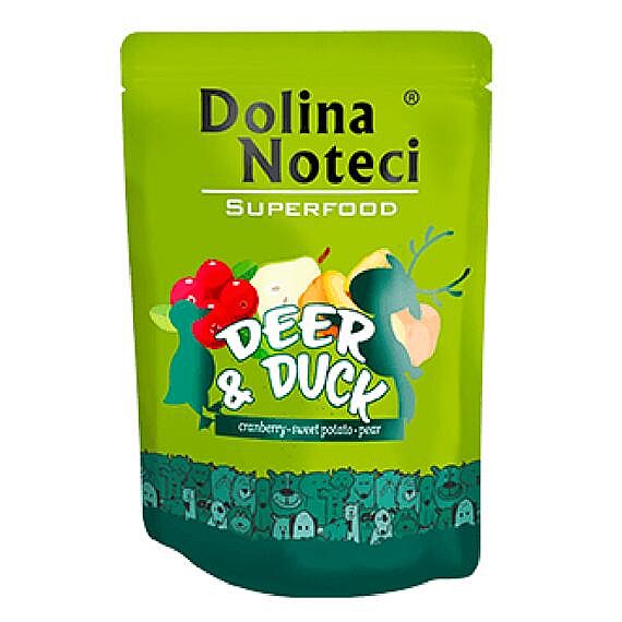 Dolina Noteci Superfood kapsička s jelením a kačacím mäsom 300 g