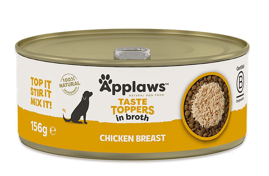 APPLAWS Taste Toppers Chicken Breast in Broth 156 g – kuracie prsia vo vývare pre psy