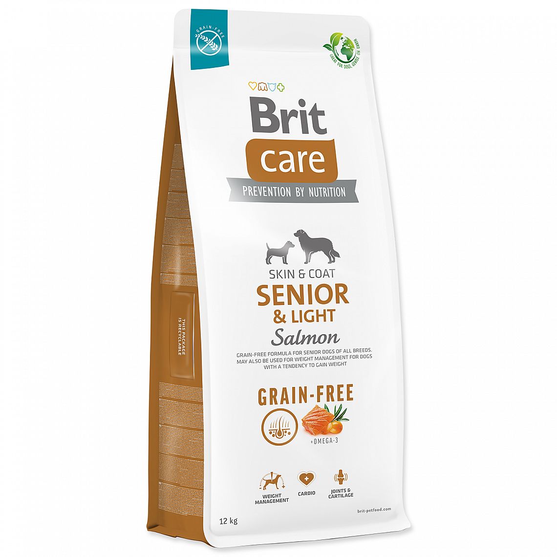 BRIT Care Dog Grain-free Senior & Light 12kg