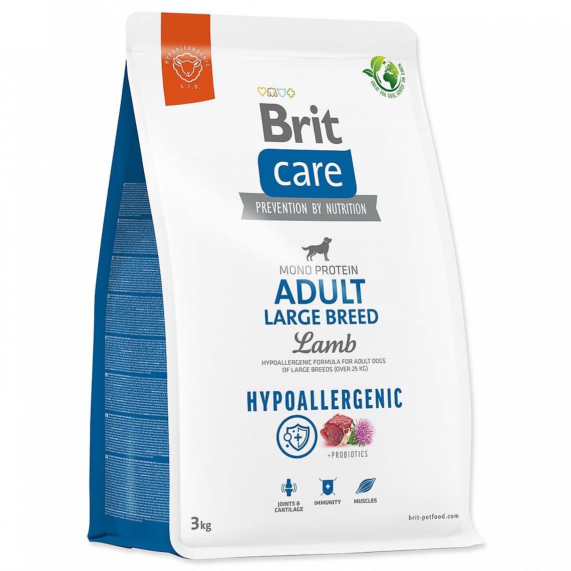 BRIT Care Dog Hypoall. Adult Large Breed 3kg