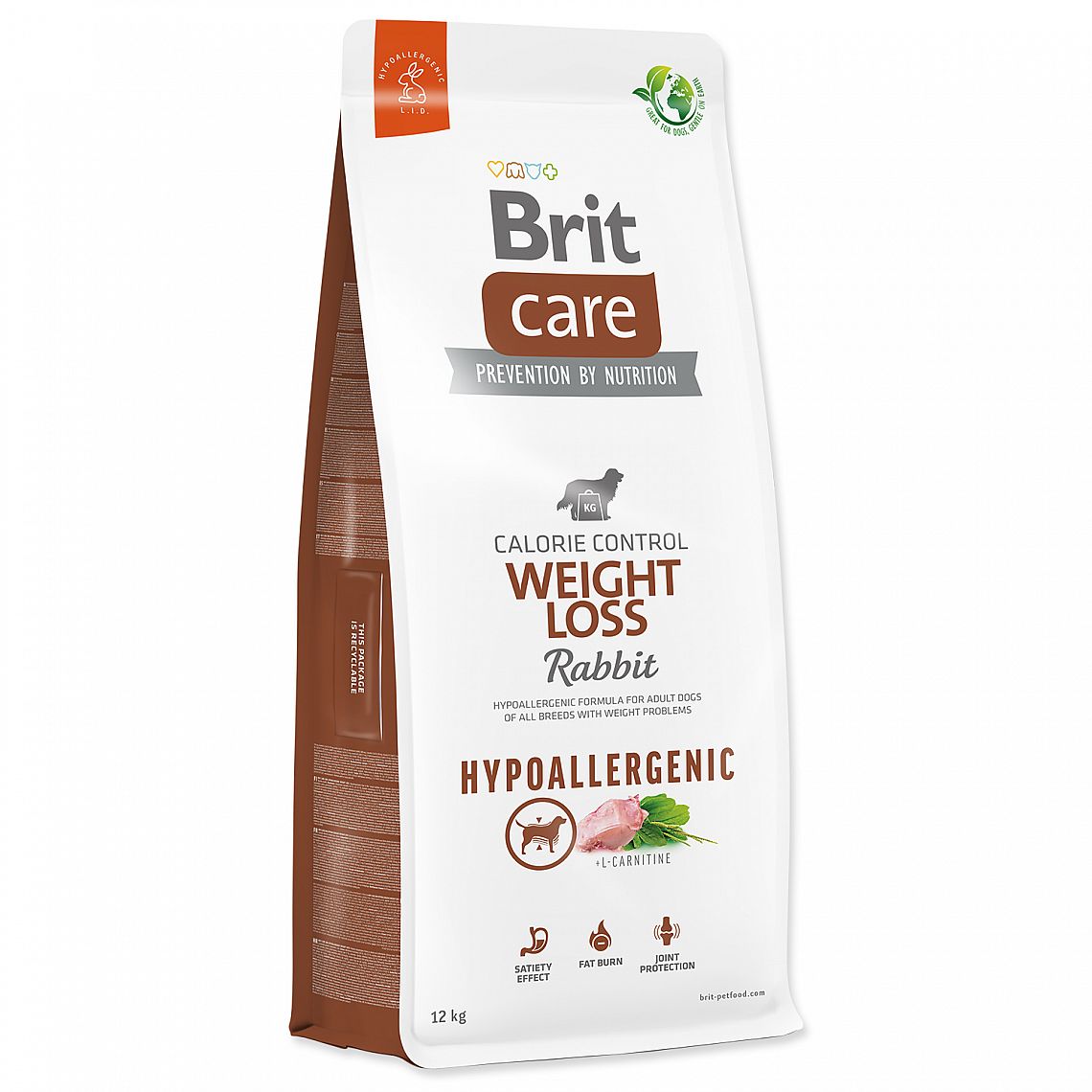 BRIT Care Dog Hypoall. Weight Loss 12kg