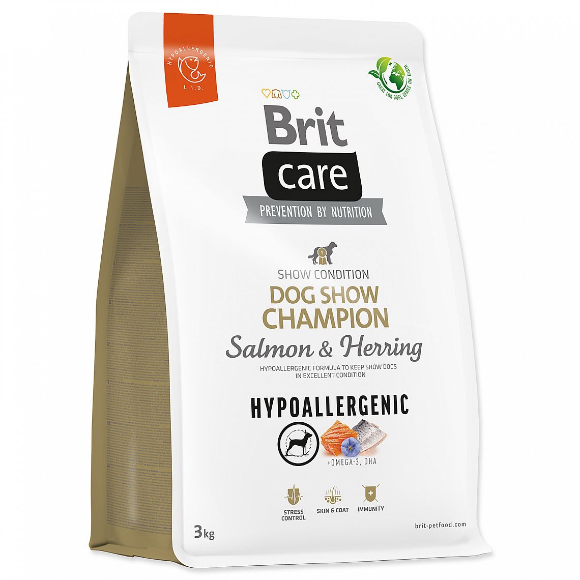 BRIT Care Dog Hypoall. Dog Show 3kg