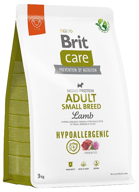 BRIT Care Dog Hypoall. Adult Small Breed 3kg
