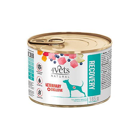 4Vets dog konzerva 185g - recovery