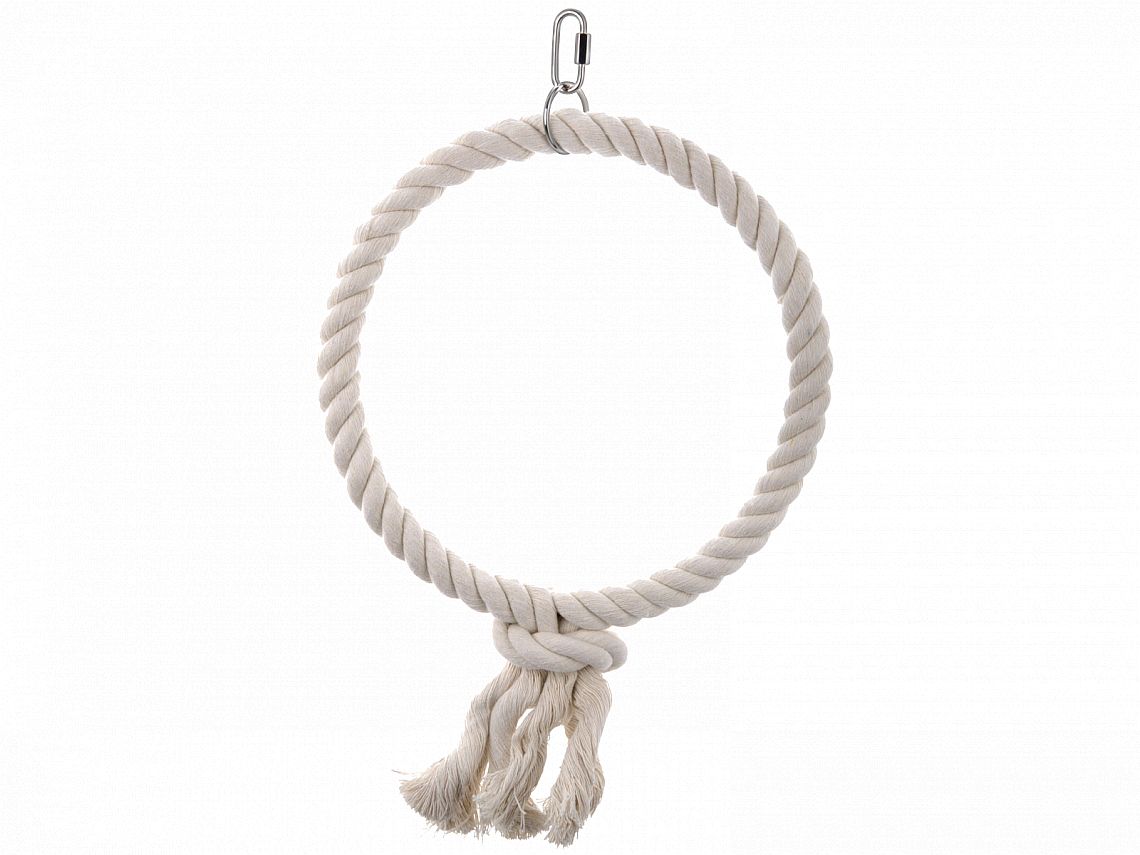 Bavlnený kruh pre papagáje priemer 25cm