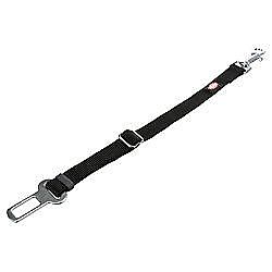Seatbelt for car harnesses, XS–S: 30–45 cm/20 mm, black