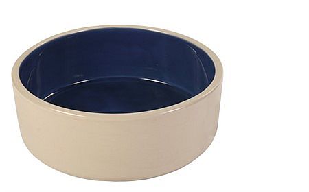 Trixie keramicka miska bielo-modra, 2.3 l/ø 22 cm
