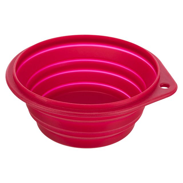Travel bowl, silicone, 0.5 l/ø 14 cm