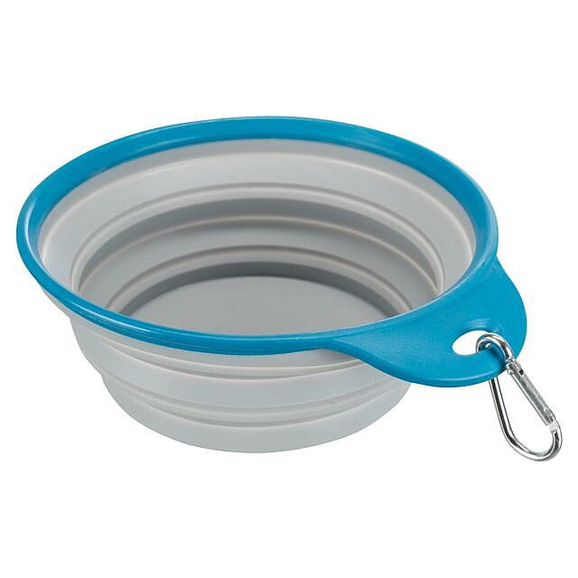 Travel bowl, silicone, solid rim, 1 l/ø 18 cm