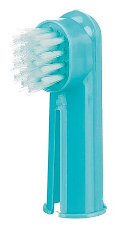 Trixie set zubných kefiek na prst, 6 cm, 2 pcs.