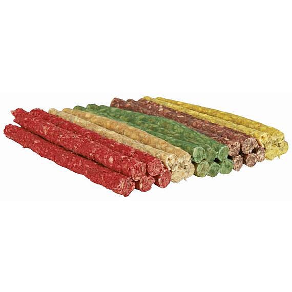 Trixie žuvacie rolky, mix, 12 cm/ø 9–10 mm, 100 pcs.